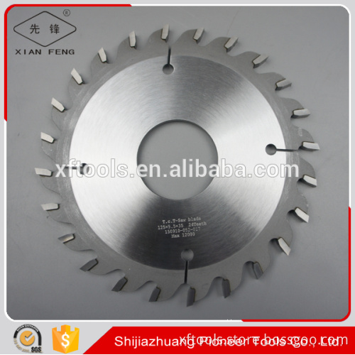 TCT carbide wood grooving saw blade for furniture